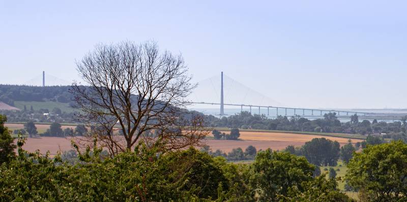 Profiter d'une vue atypique dans un beau jardin proche Le Havre