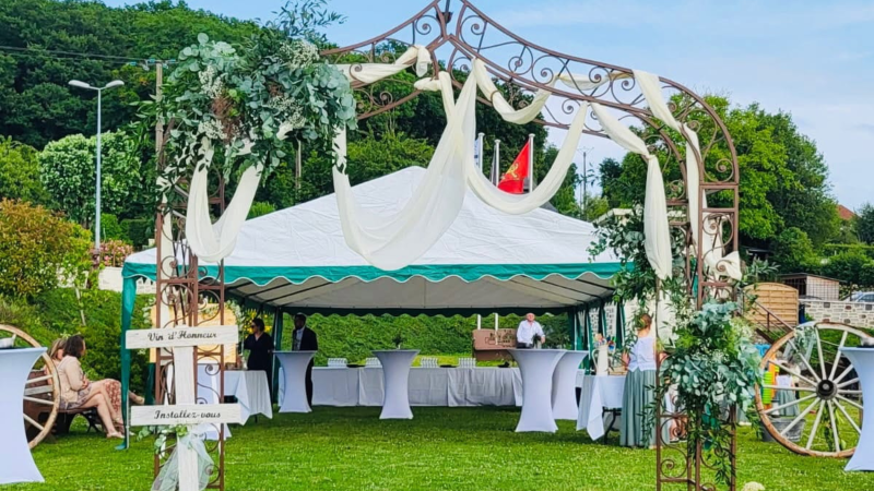 Mariage les pieds dans l'herbe