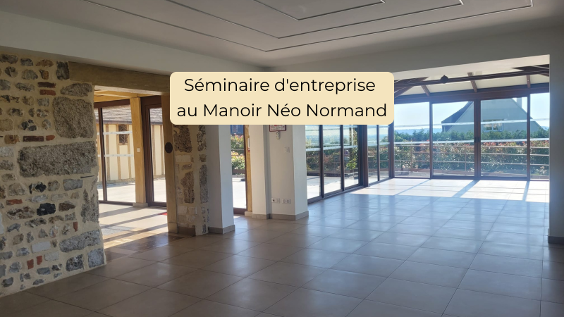Séminaire d'entreprise dans un manoir