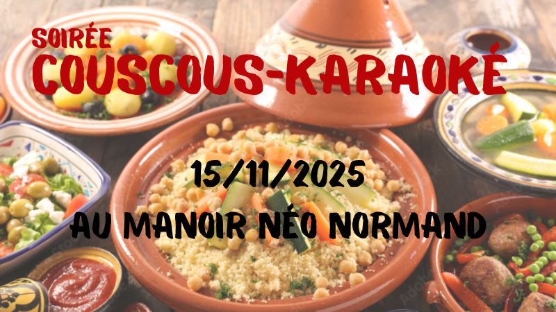 Soirée couscous karaoké proche d'honfleur