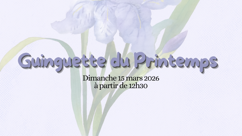 Guinguette du Printemps - sortie du week-end 