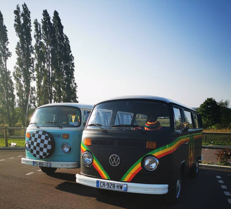 Les Vans Seventies au manoir Néo Normand