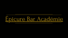 Logo Epicure Bar Académie 